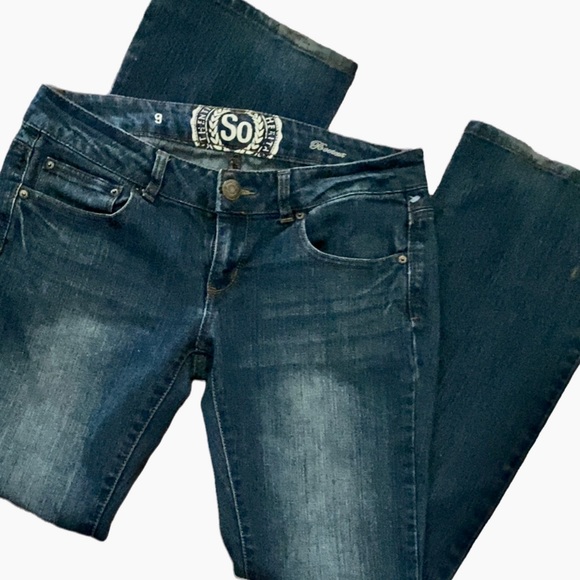 SO Jeans Favorite Blue Denim Jeans,Classic Bootcut Denim Jeans,Rugged Blue Jeans - Picture 11 of 13